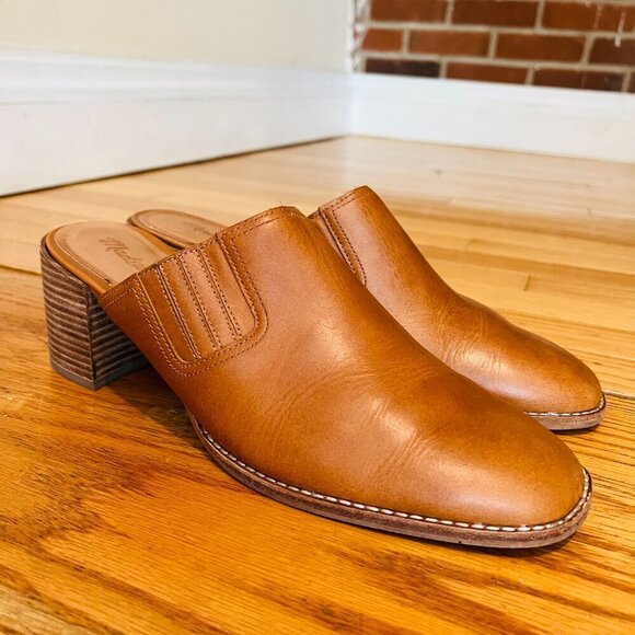 Madewell Womens The Carey Mule in Leather Size 11 - Picture 3 of 16